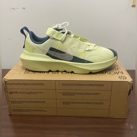 Nike Shoes - Nike Crater Impact Unisex Running Shoes GS Green/White DB3551-310 6.5Y Women’s 8